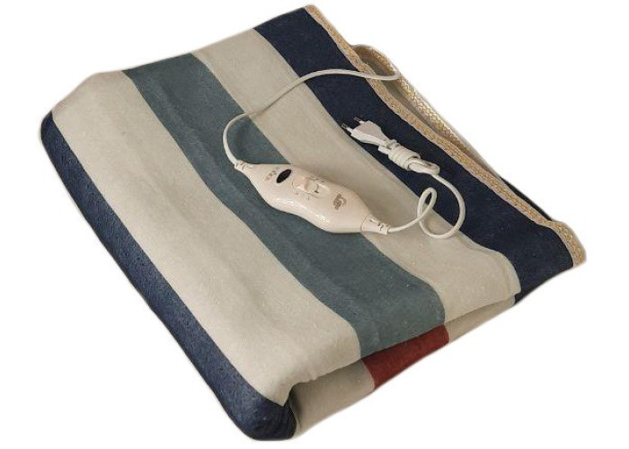 Простирадло електричне Electric Blanket 150х120 см (смуги, Різнобарвні)