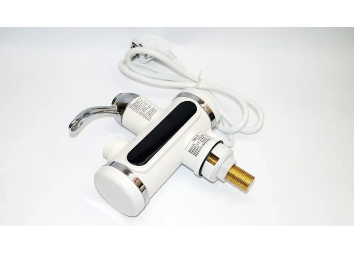 Кран-водонагрівач з LCD-екраном Instant Electric Heating Water (нижнє під'єднання) FT-003