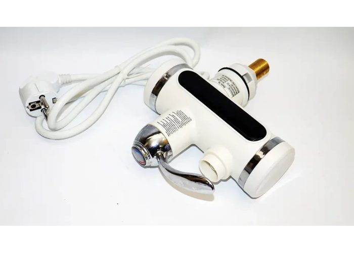 Кран-водонагрівач з LCD-екраном Instant Electric Heating Water (нижнє під'єднання) FT-003