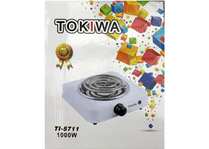 Плита електрична одноконфоркова спіральна Hot Plate Tokiwa Tl5711 (1000W 220V/50Hz)