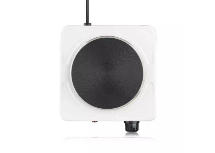 Електрична дискова одноконфоркова настільна плита RAF 8010A White 1000W Електрична дискова одноконфоркова настільна плита RAF 8010A White 1000W