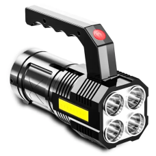 Портативний точковий ручний ліхтар BL-X508, прожекторний, водонепроникний, з USB, 1200 мА·год, чорний