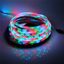 Світлодіодна RGB-стрічка 5 м 2835 RGB з контролером і блоком живлення Світлодіодна RGB-стрічка 5 м 2835 RGB з контролером і блоком живлення