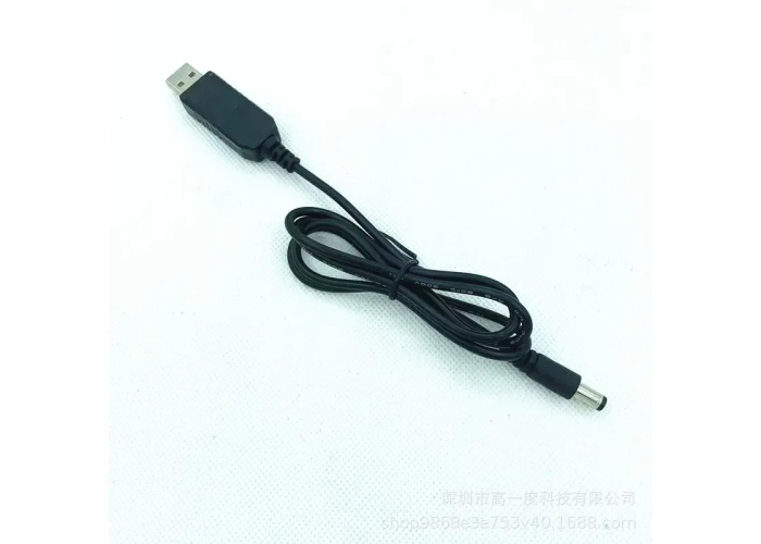 Кабель usb dc 12 v, usb дріт для під'єднання роутера до повербанка, DC 5.5x2.1 мм Кабель usb dc 12 v, usb дріт для під'єднання роутера до повербанка, DC 5.5x2.1 мм