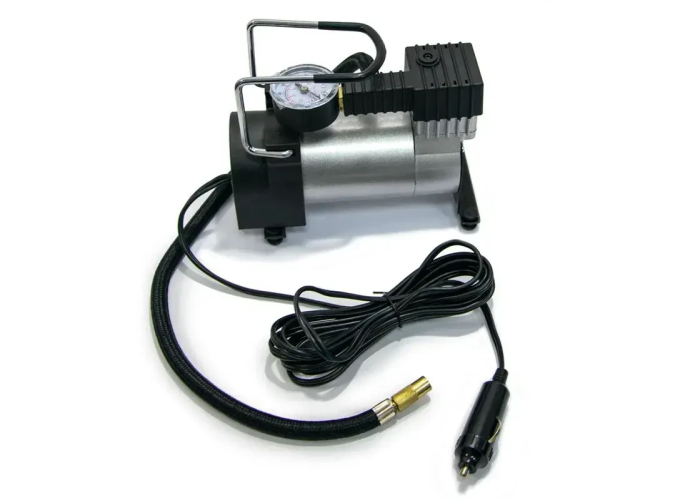 Портативний автомобільний повітряний компресор Air compressor DC12V 965 kPA