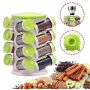 Органайзер ПЛАСТІК для спецій кухонний обертовий Spice Rack 16 в 1 Стійка для спецій карусель Органайзер ПЛАСТІК для спецій кухонний обертовий Spice Rack 16 в 1 Стійка для спецій карусель