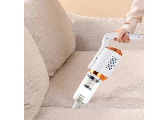 Акумуляторний пилосос без мішка Vacuum Cleaner 2000 mAh 120 Вт бездротовий, вертикальний Акумуляторний пилосос без мішка Vacuum Cleaner 2000 mAh 120 Вт бездротовий, вертикальний