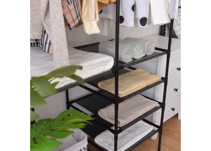 Вішак для одягу 86/43/173 Simple Coat Rack Double Row / Вішалка з полицями