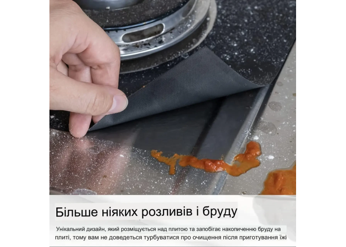 Жиронепроникний папір чорний  ⁇  Тефлонова накладка на газову плиту  ⁇  Захисний папір для плити Жиронепроникний папір чорний  ⁇  Тефлонова накладка на газову плиту  ⁇  Захисний папір для плити