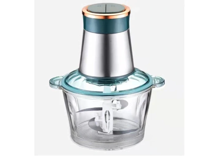 Електричний подрібнювач 2 л 4 леза з неіржавкої сталі Rainberg RB-2201 1300 Watt