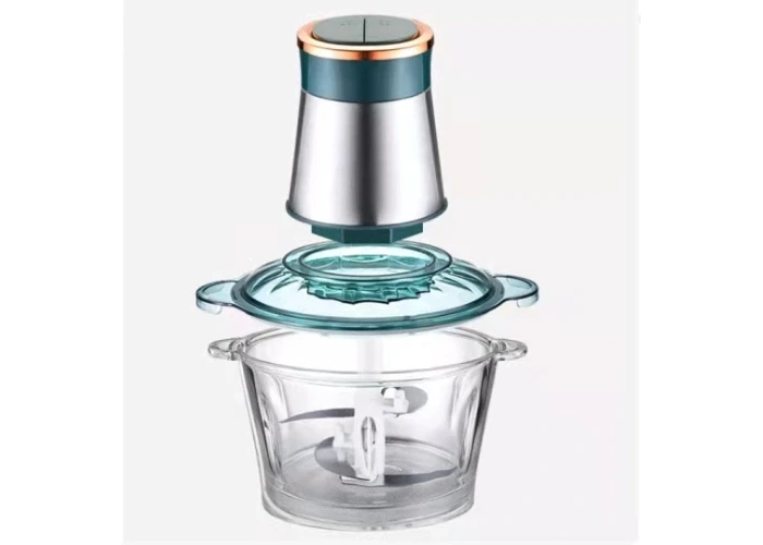 Електричний подрібнювач 2 л 4 леза з неіржавкої сталі Rainberg RB-2201 1300 Watt