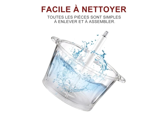 Електричний подрібнювач 2 л 4 леза з неіржавкої сталі Rainberg RB-2201 1300 Watt