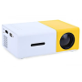 Мультимедійний портативний проєктор UKC YG-300 з динаміком White/Yellow