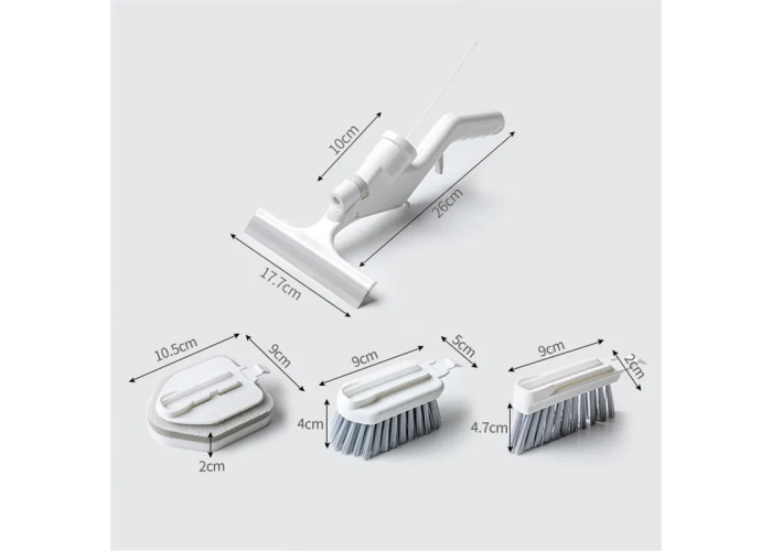 Щітка для прибирання 4в1 з розпилювачем Water Spray Cleaning Kits