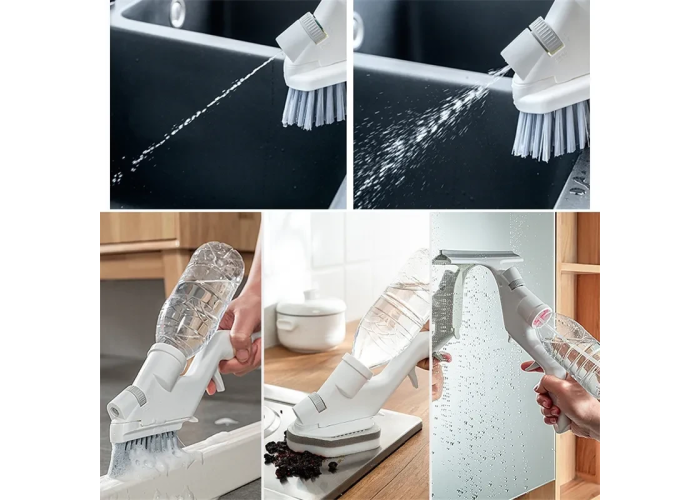 Щітка для прибирання 4в1 з розпилювачем Water Spray Cleaning Kits