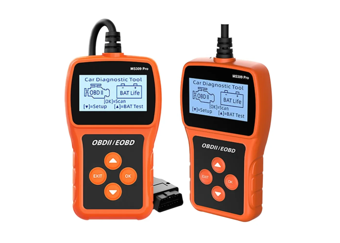 Сканер MS309PRO OBD2, діагностичний інструмент, тестер акумулятора, зчитувач кодів несправностей