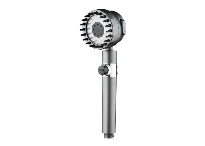 Душова лійка масажна 4в1 Shower Head 360° кнопка вимкнення води, 3 режими, масажні шипи