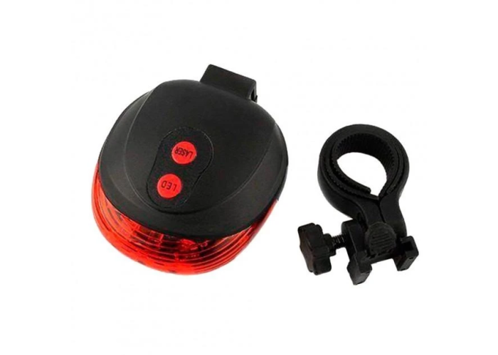 Ліхтарик велосипедний із кріпленням BL-118 BIKE LIGHT+LASER