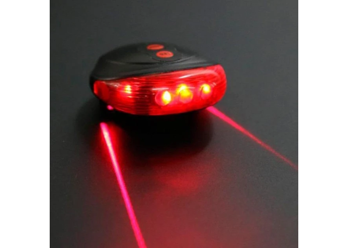 Ліхтарик велосипедний із кріпленням BL-118 BIKE LIGHT+LASER