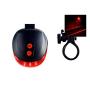 Ліхтарик велосипедний із кріпленням BL-118 BIKE LIGHT+LASER