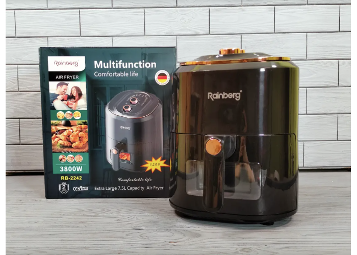 Фритюрниця Rainberg RB-2242 6 л 3800W Фритюрниця Rainberg RB-2242 6 л 3800W
