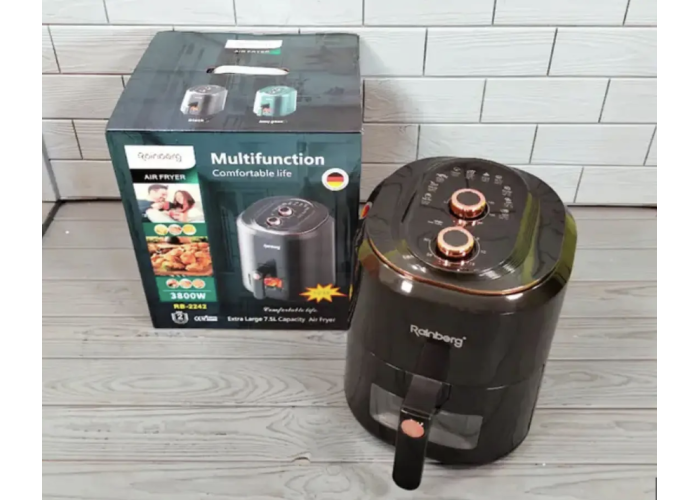 Фритюрниця Rainberg RB-2242 6 л 3800W Фритюрниця Rainberg RB-2242 6 л 3800W
