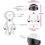 Цифрова поворотна Wi-Fi-відеоняня Robot 2mp FullHD Цифрова поворотна Wi-Fi-відеоняня Robot 2mp FullHD