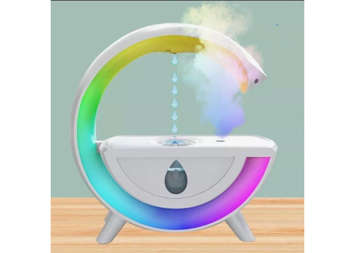Зволожувач повітря G with water антигравітаційний крапельний ефект WHITE