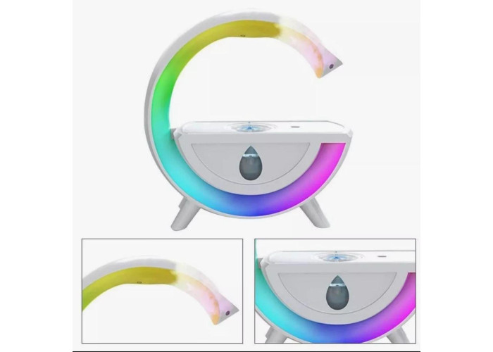 Зволожувач повітря G with water антигравітаційний крапельний ефект WHITE