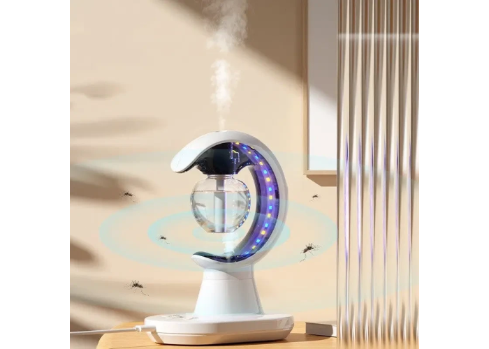 Зволожувач повітря з ловицею від комарів 3в1 Humidifier Mosquito Trap москітна лампа з підсвіткою ONL