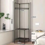 Кутова підлогова вішалка для одягу 180х45х45 см стійка для речей Corner coat rack NO:9603 Кутова підлогова вішалка для одягу 180х45х45 см стійка для речей Corner coat rack NO:9603