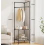 Кутова підлогова вішалка для одягу 180х45х45 см стійка для речей Corner coat rack NO:9603 Кутова підлогова вішалка для одягу 180х45х45 см стійка для речей Corner coat rack NO:9603