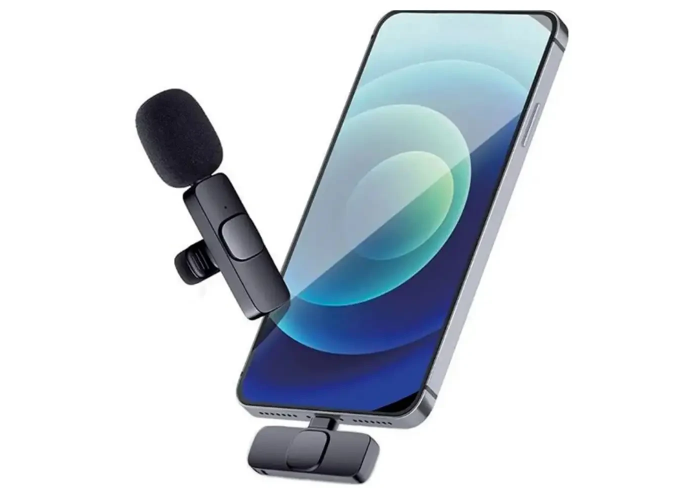 Портативний бездротовий петличний мікрофон AND-1 Type-C, Black