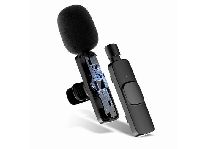 Портативний бездротовий петличний мікрофон AND-1 Type-C, Black