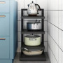 Кухонна полиця для зберігання каструль, 3 рівні Kitchen shelf for storing pots/Полиця на кухню для посуду Кухонна полиця для зберігання каструль, 3 рівні Kitchen shelf for storing pots/Полиця на кухню для посуду