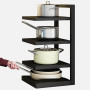 Кухонна полиця для зберігання каструль, 3 рівні Kitchen shelf for storing pots/Полиця на кухню для посуду Кухонна полиця для зберігання каструль, 3 рівні Kitchen shelf for storing pots/Полиця на кухню для посуду