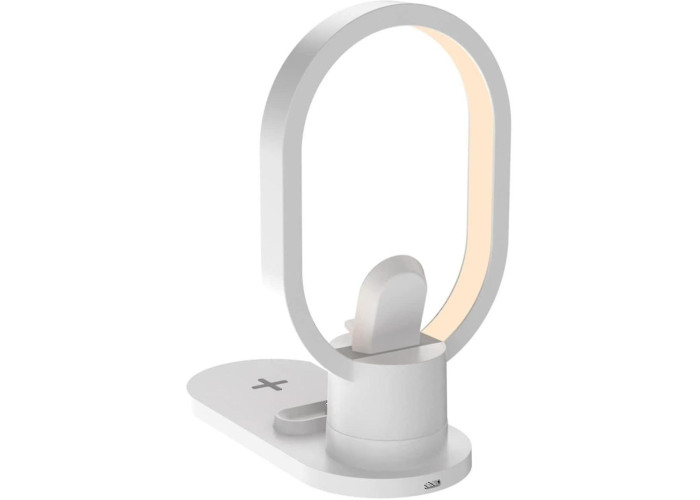 Бездротова зарядна станція — LED нічник 4in1 15 Вт