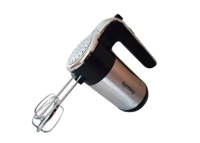 Міксер ручний Rainberg RB-2217 5 швидкостей 500W Міксер ручний Rainberg RB-2217 5 швидкостей 500W