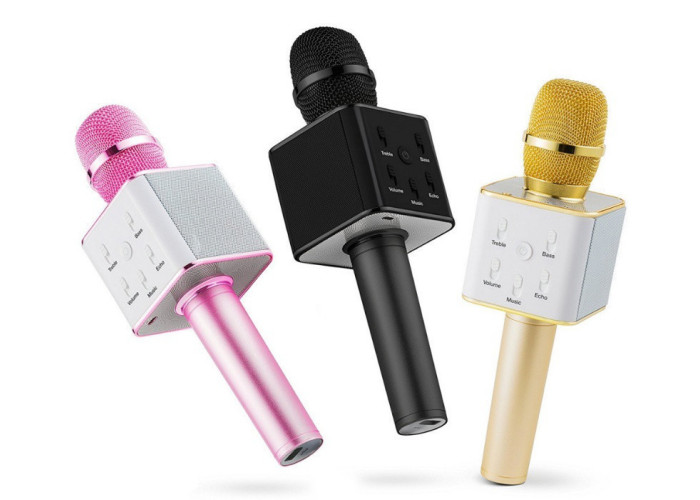 Bluetooth-мікрофон для караоке Q7 Блютуз мікро + ЧЕХОЛ Bluetooth-мікрофон для караоке Q7 Блютуз мікро + ЧЕХОЛ