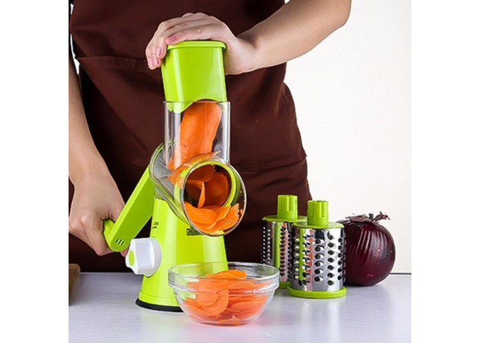 Тертка, Овочерізка — Мультислайсер для овочів і фруктів Kitchen Master Тертка, Овочерізка — Мультислайсер для овочів і фруктів Kitchen Master