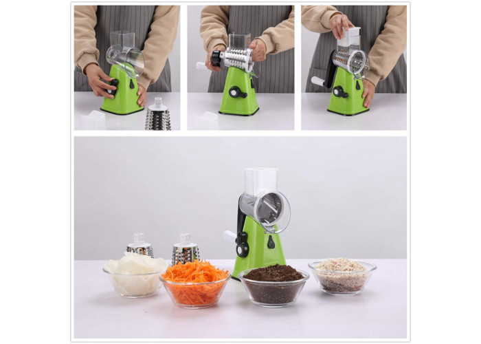 Тертка, Овочерізка — Мультислайсер для овочів і фруктів Kitchen Master Тертка, Овочерізка — Мультислайсер для овочів і фруктів Kitchen Master