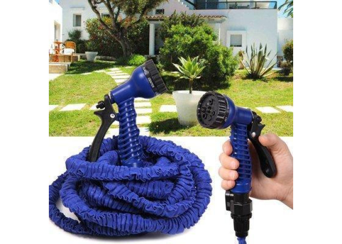 Шланг для поливання X HOSE 60 м із розпилювачем, садовий шланг, поливальний шланг для саду