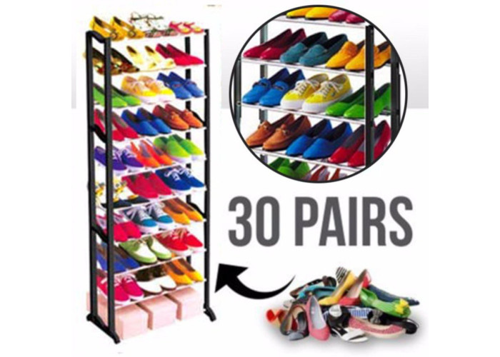 Полиця для взуття на 30 пар Amazing Shoe Rack