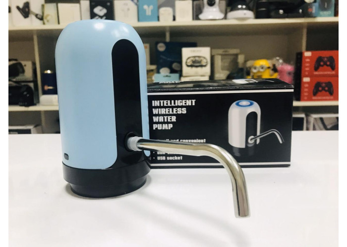 Електро помпа для бутильованої води Water Dispenser EL-1014 електрична акумуляторна на пляш