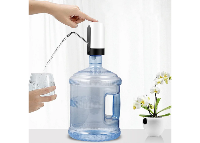 Електро помпа для бутильованої води Water Dispenser EL-1014 електрична акумуляторна на пляш