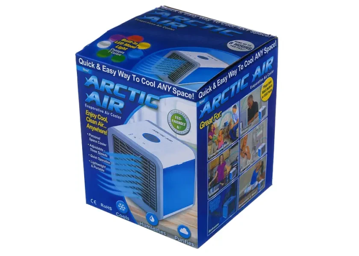 Кондиціонер Arctic Air портативний охолоджувач повітря працює від USB