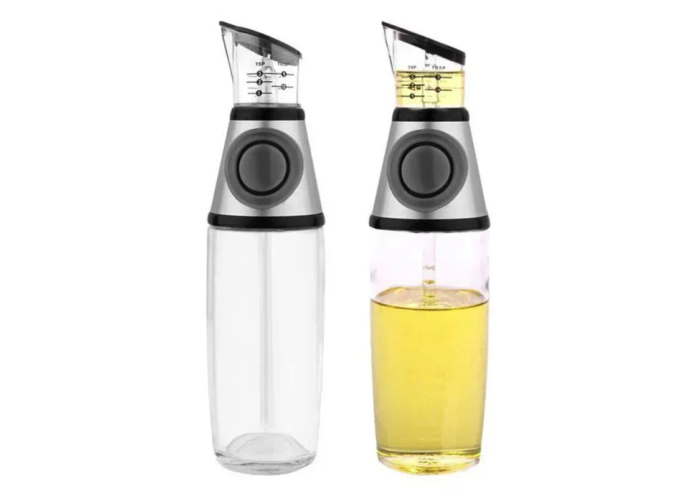 Пляшка Дозатор VBV Press and Measure Oil Dispenser з дозатором для оливи Пляшка Дозатор VBV Press and Measure Oil Dispenser з дозатором для оливи