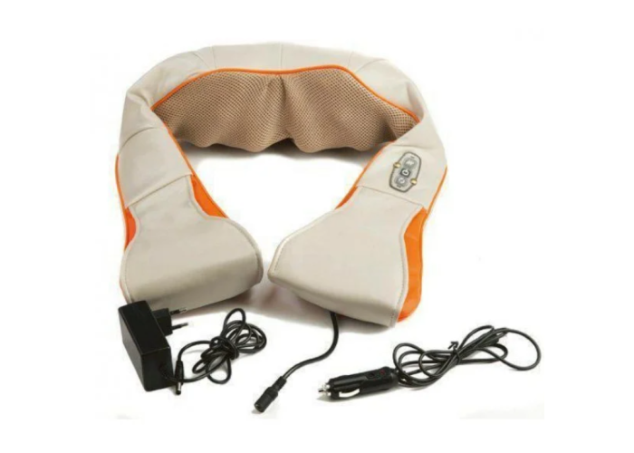 Роликовий масажер для спини та шиї Massager of Neck Kneading