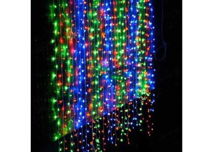 Гірлянда Водоспад 240 LED, розмір 2х2м Мультиколір RD-080 Гірлянда Водоспад 240 LED, розмір 2х2м Мультиколір RD-080
