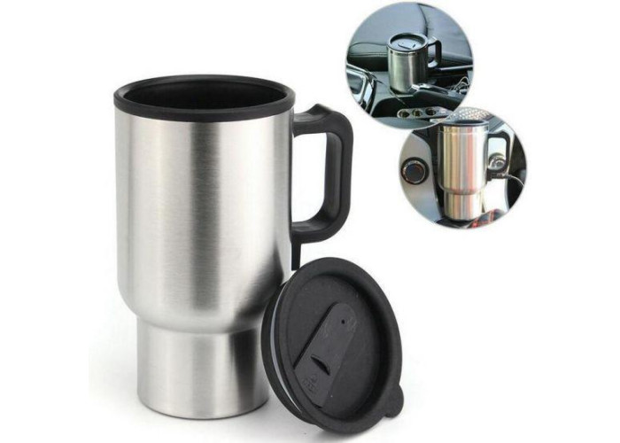 Термокухоль ELECTRIC MUG, Автомобільний кухоль із підігрівом Electric Mug, Кухоль із підігрівом